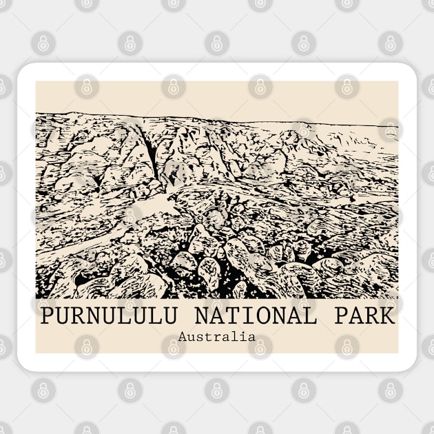 Purnululu National Park - Australia Sticker by Lakeric